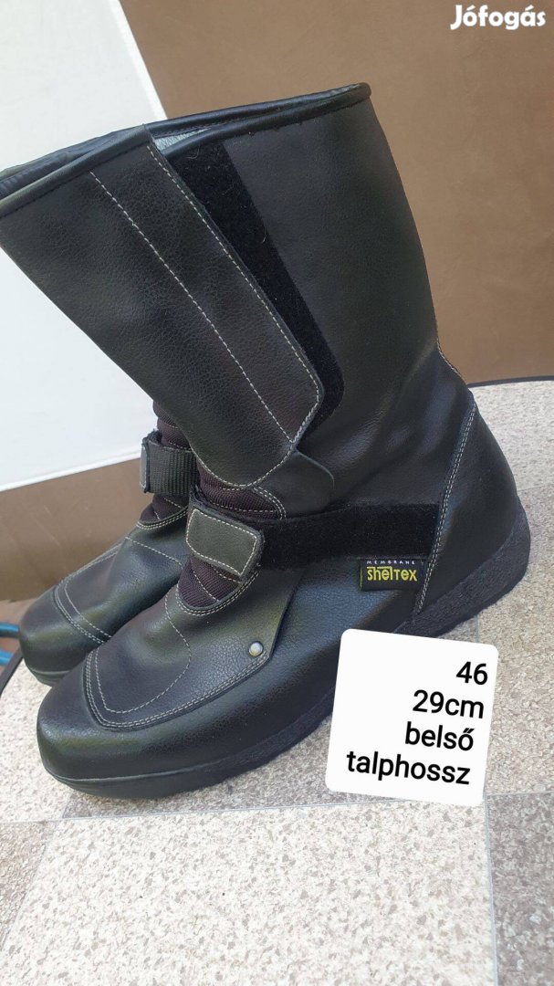 Motoros csizma 46 méret
