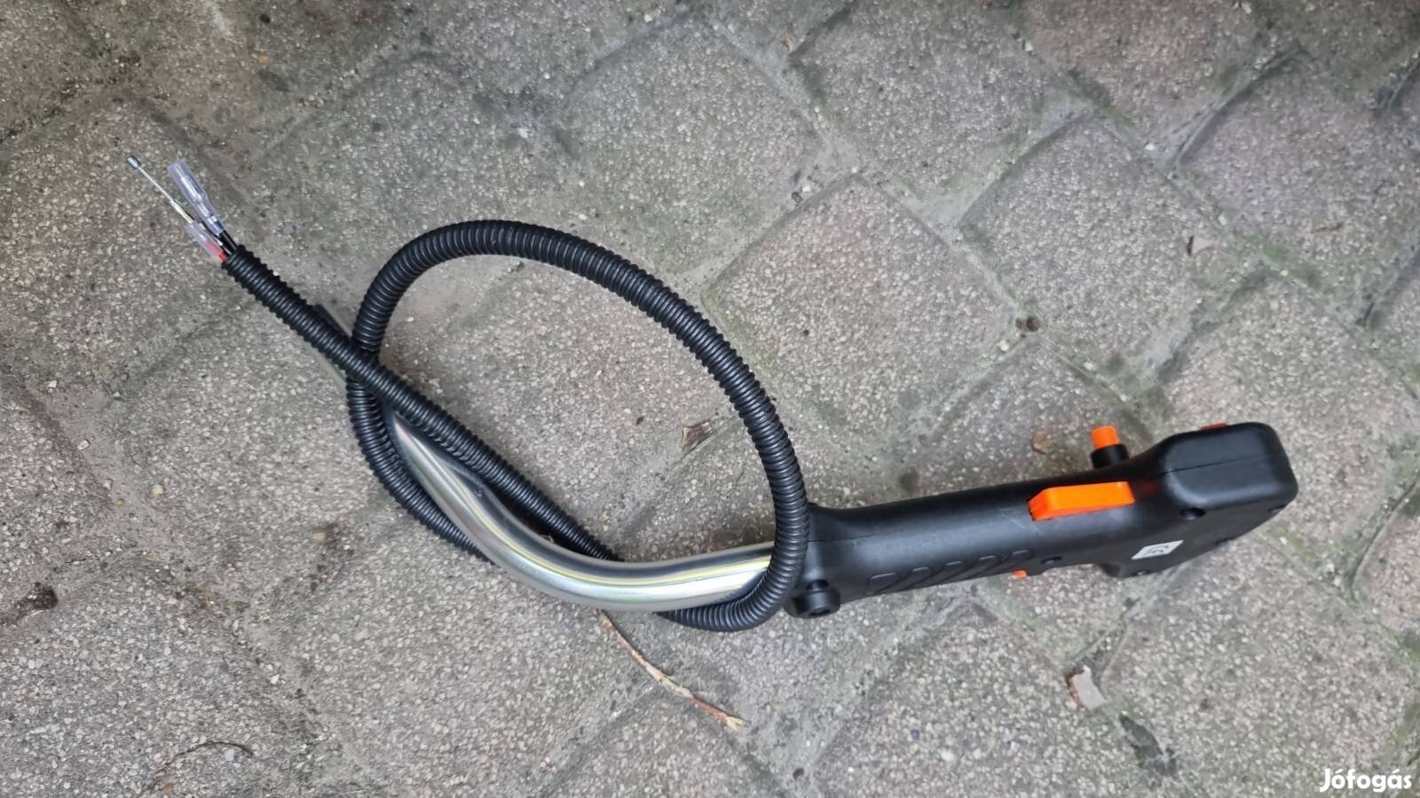 Motoros fűkaszához, alumínium gázkar, gázoló markolat,
