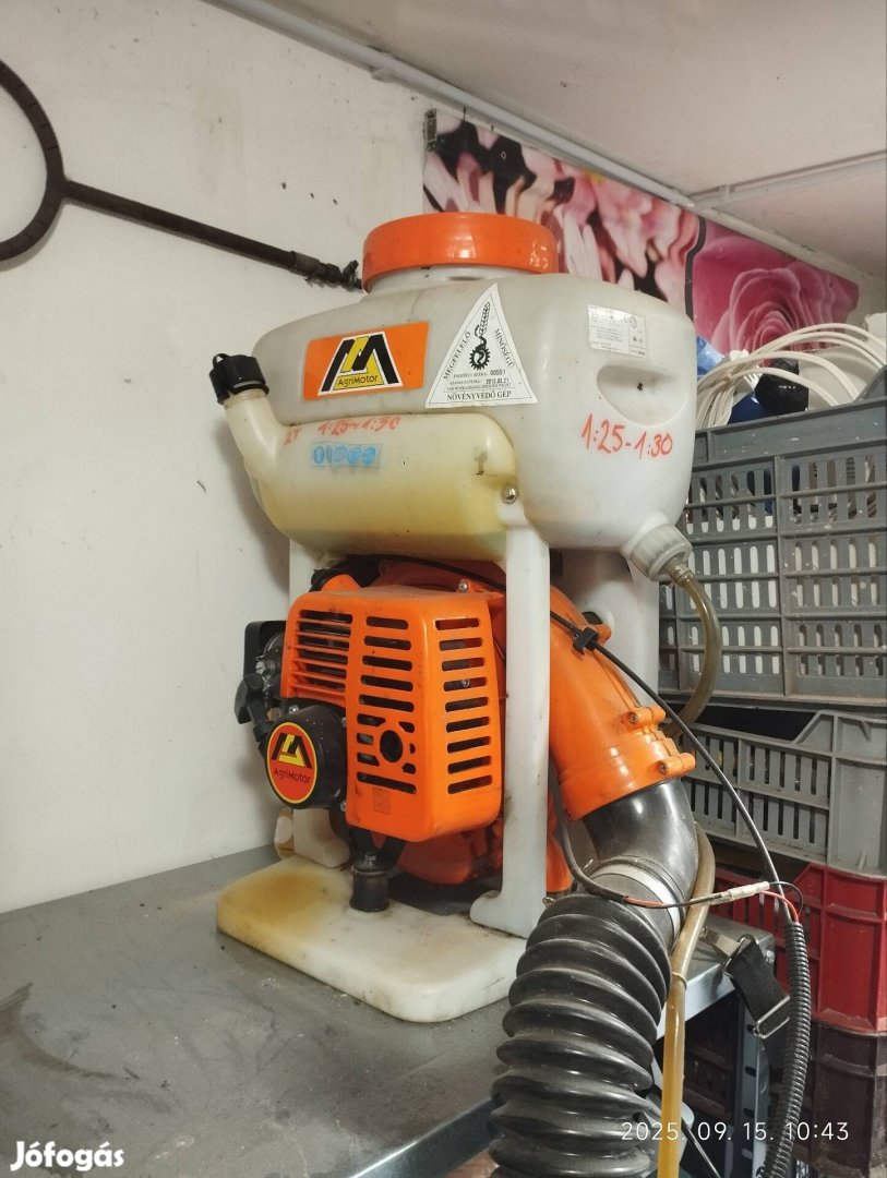 Motoros háti permetező