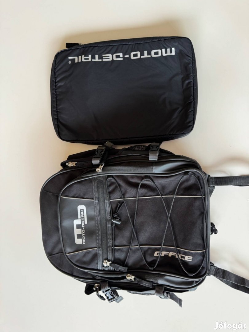 Motoros hátizsák - Office laptoptartóval újszerű