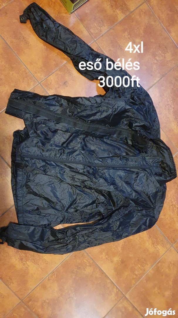 Motoros kabát eső bélés 4xl