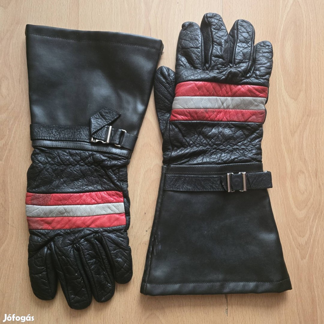 Motoros kesztyű igazi Retro 