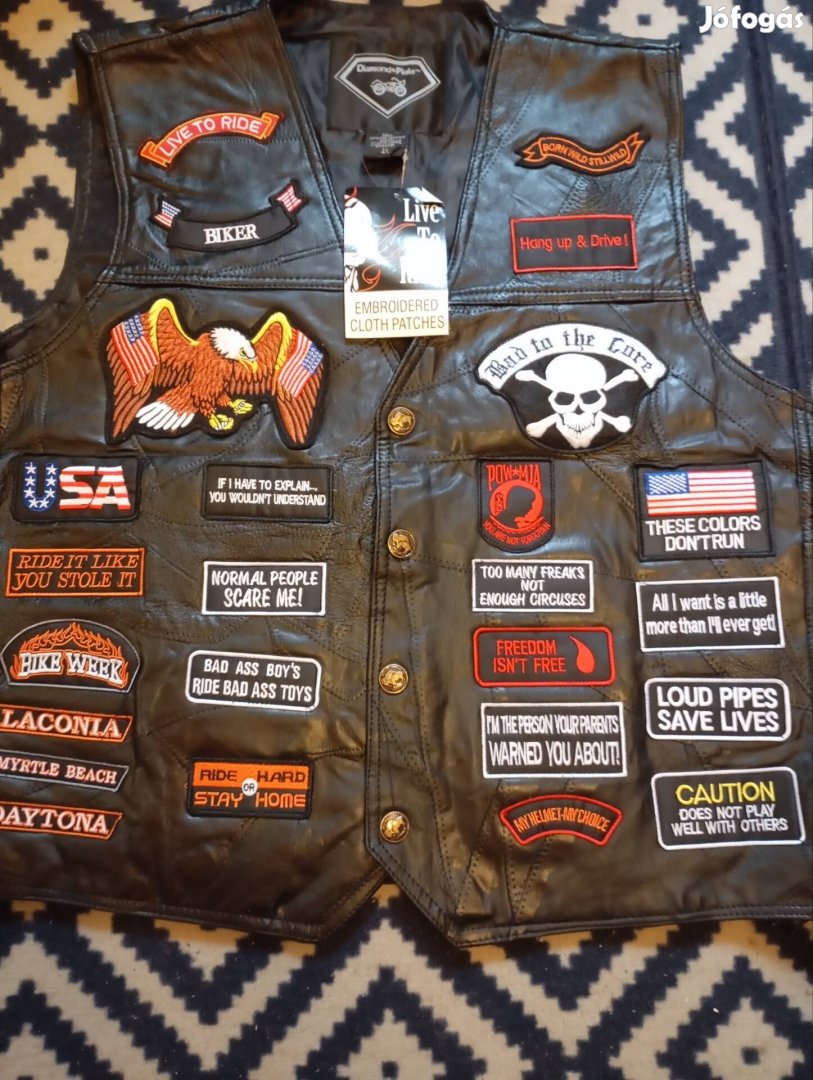 Motoros mellény új eladó