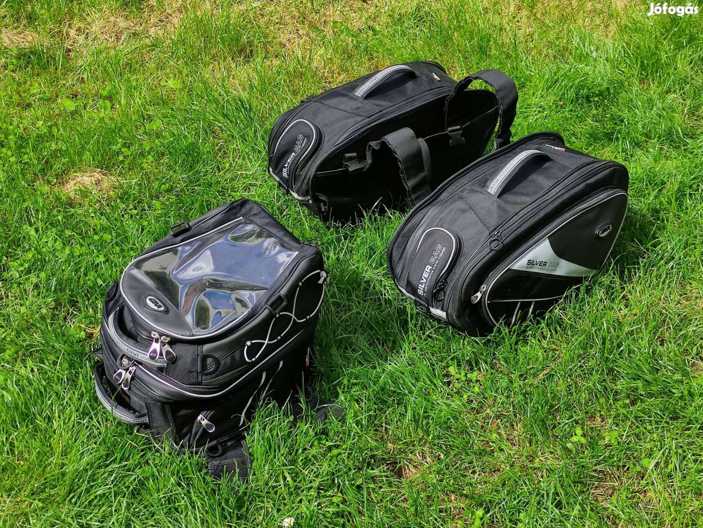 Motoros motor Givi Silver Range tanktáska nyeregtáska oldaltáska
