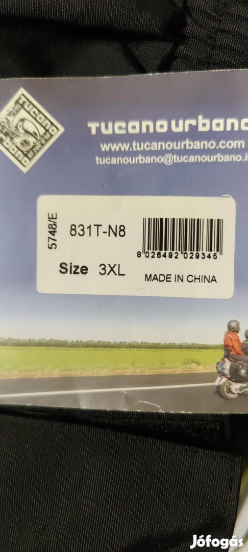 Motoros nadrág, Tucano új, cimkés 180-190cm magassághoz 3XL