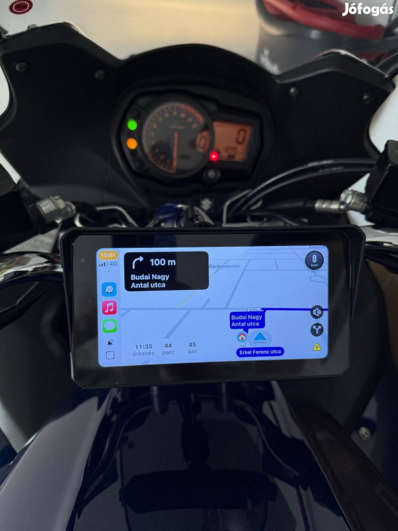 Motoros navigáció, Carplay, Android Auto