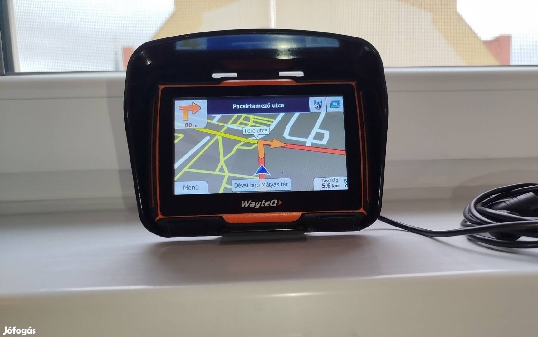 Motoros navigáció , GPS Wayteq 2024. nov. Magyarország térképpel