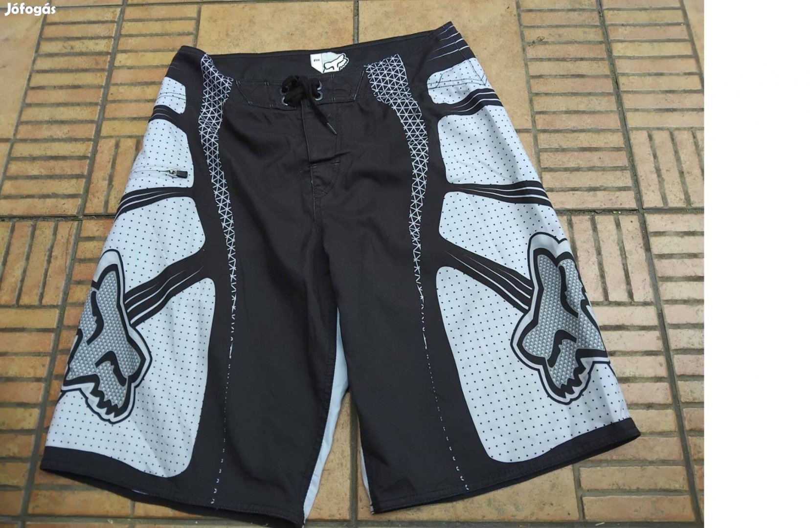 Motoros zsebes Fox térdnadrág fürdőnadrág S 164