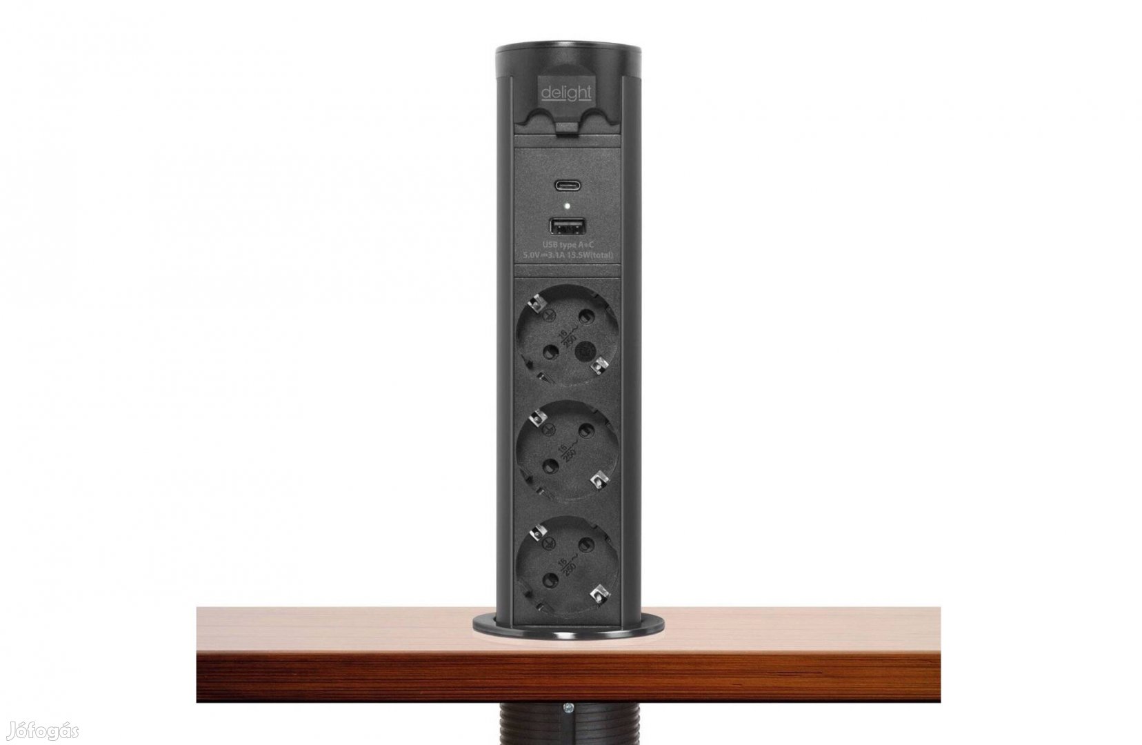Motorosan süllyeszthető rejtett elosztó Touchcontrol - 3-as USB Tye-C