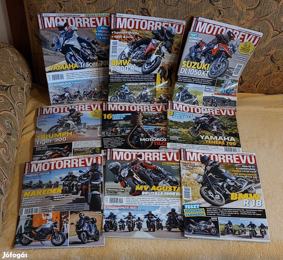 Motorrevü 2020-as hiányos évfolyam áprilistól