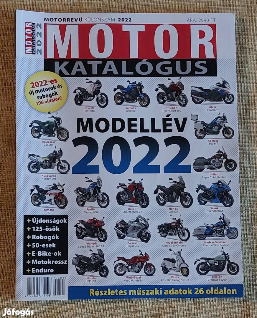 Motorrevü 2022-es katalógus