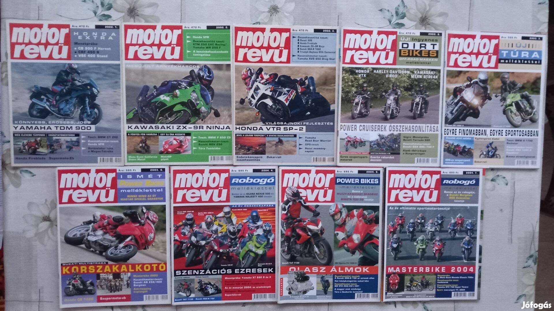 Motorrevü és Superbike magazin 18 lapszám