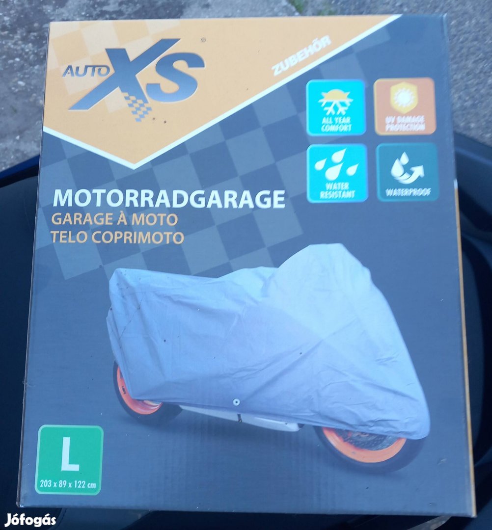 Motortakaró ponyva 