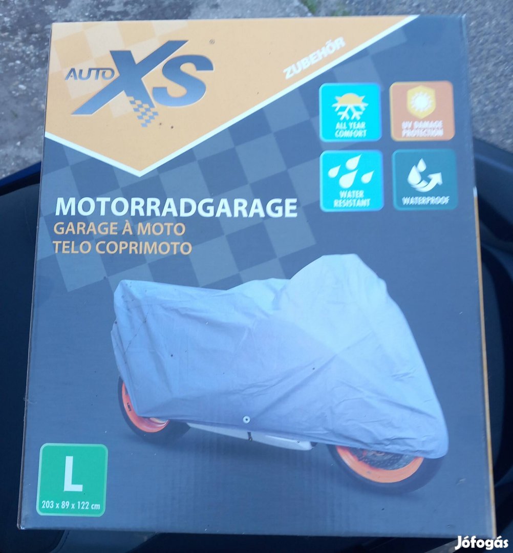 Motortakaró ponyva 