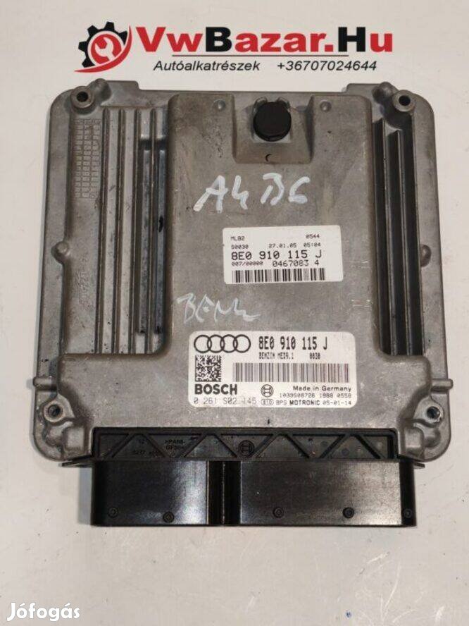 Motorvezérlő AUDI A4 8e0910115j