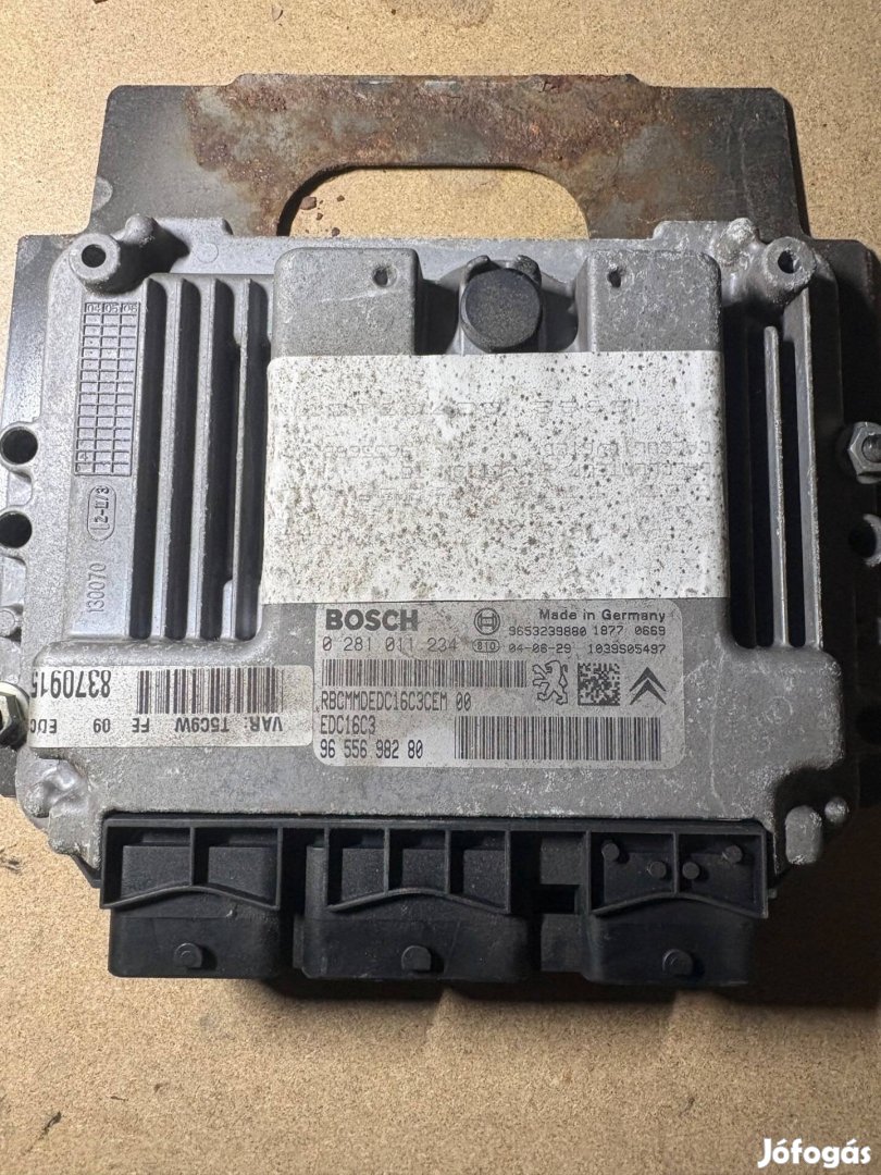 Motorvezérlő EDC16C3 9655698280 Bosch