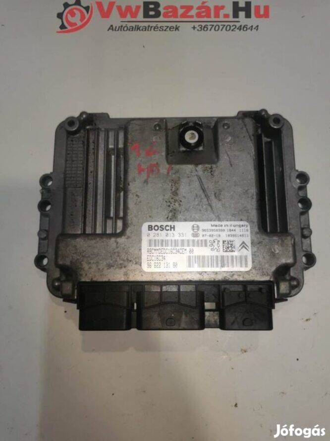 Motorvezérlő Peugeot 307 1.6 hdi 9662213180