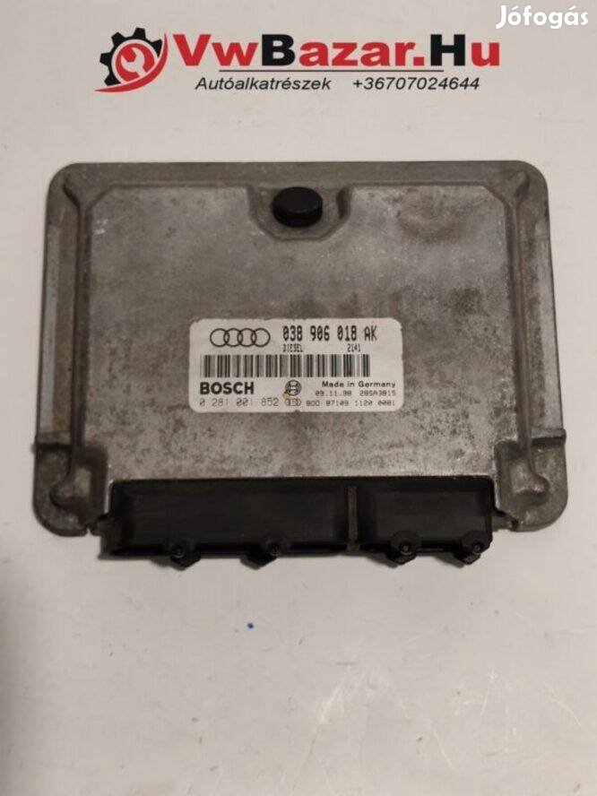 Motorvezérlő VW AUDI 1,9tdi ALH 038906018ak