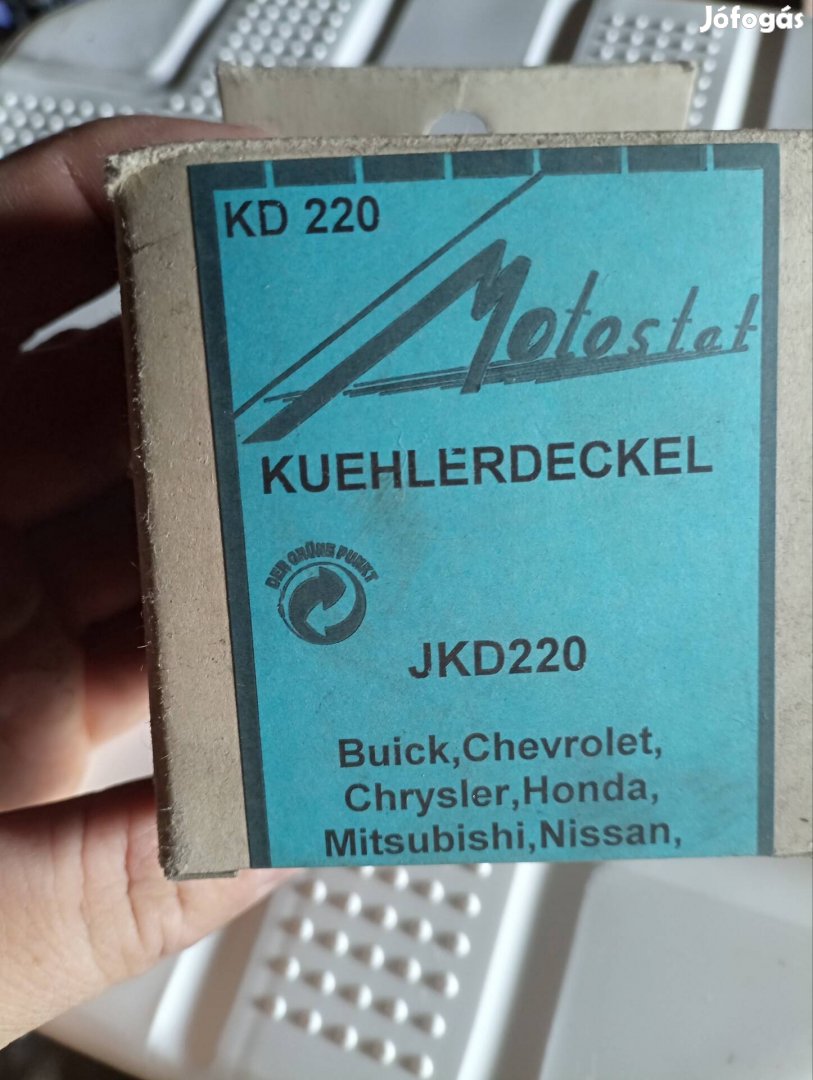 Motostet Jkd220 Hűtősapka