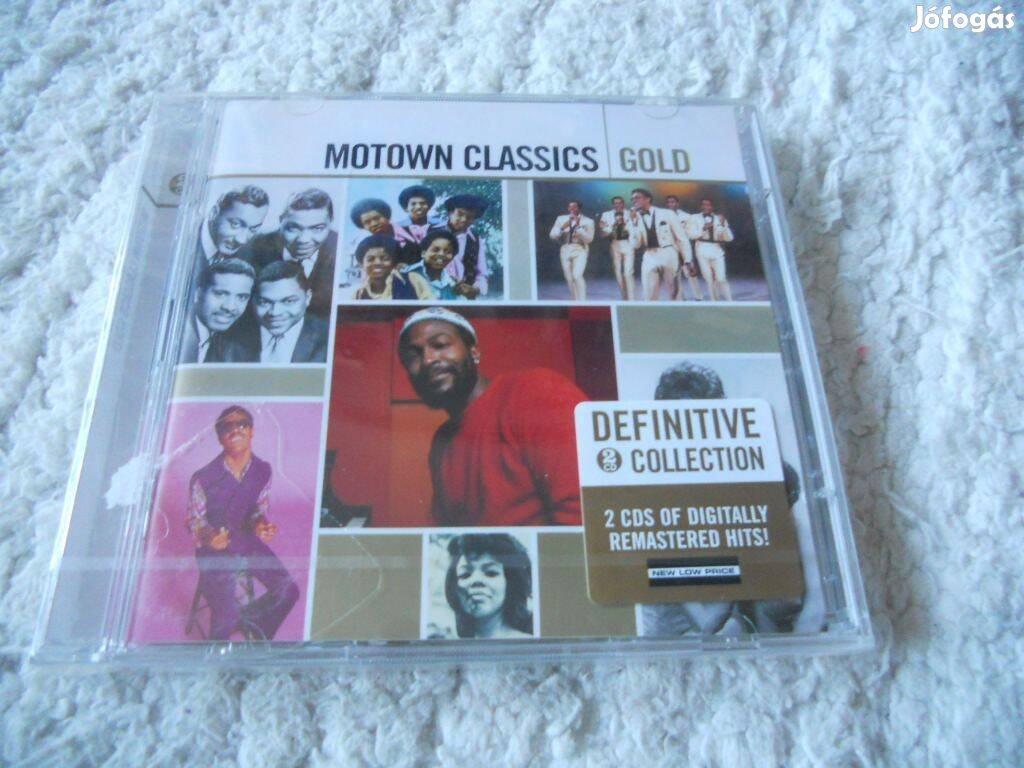 Motown Classics : Gold 2CD ( Új, Fóliás) Marvin Gaye, Supremes, Jackso