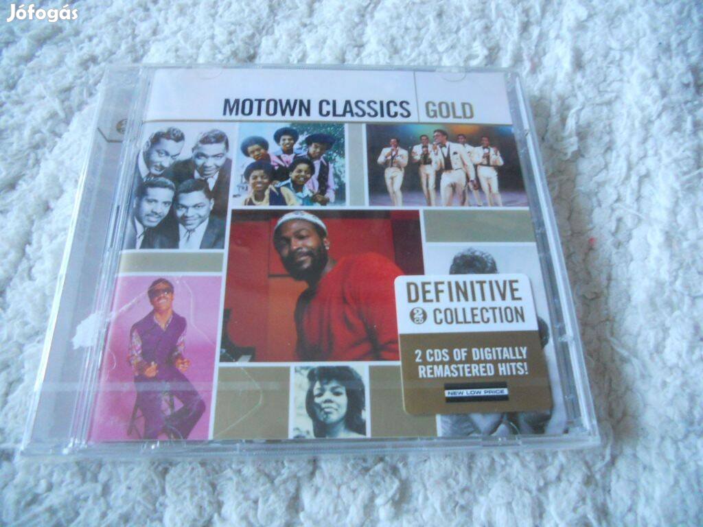 Motown Classics : Gold 2CD ( Új, Fóliás) Marvin Gaye, Supremes, Jackso