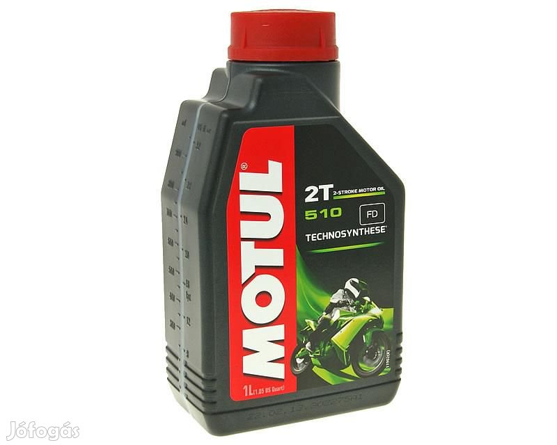 Motul motor olaj 2T / 2 ütemű 510 fél szintetikus 1 LITER