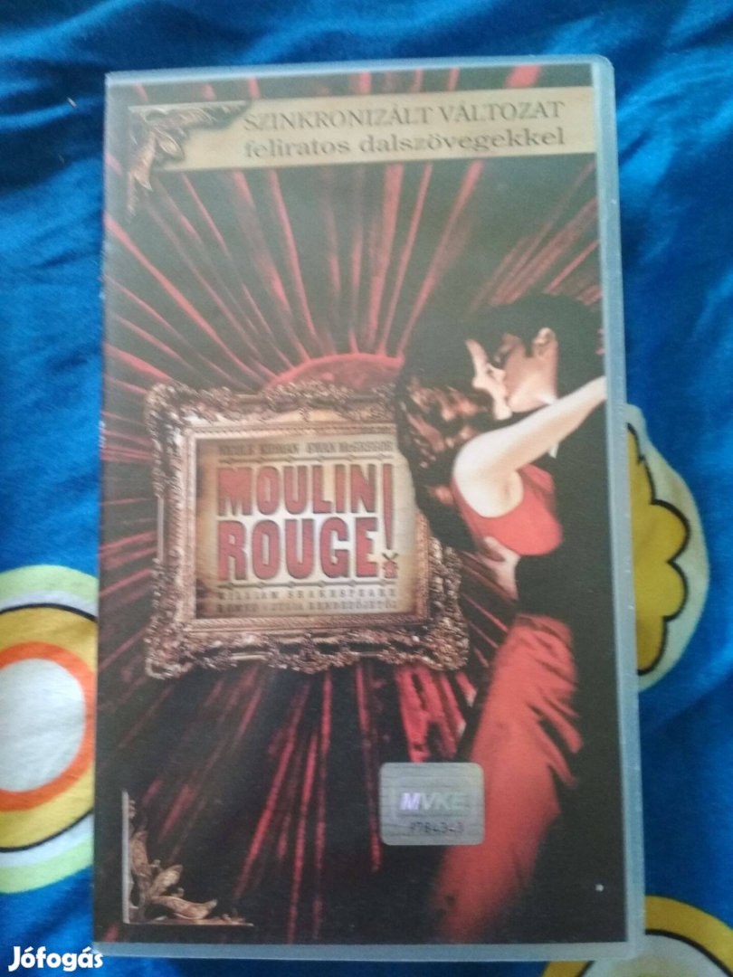 Moulin Rouge musical VHS eladó
