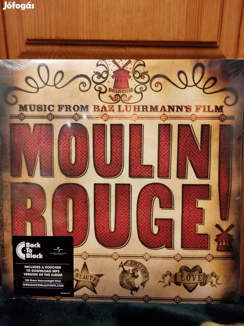 Moulin rouge filmzene bakelit / vinyl új