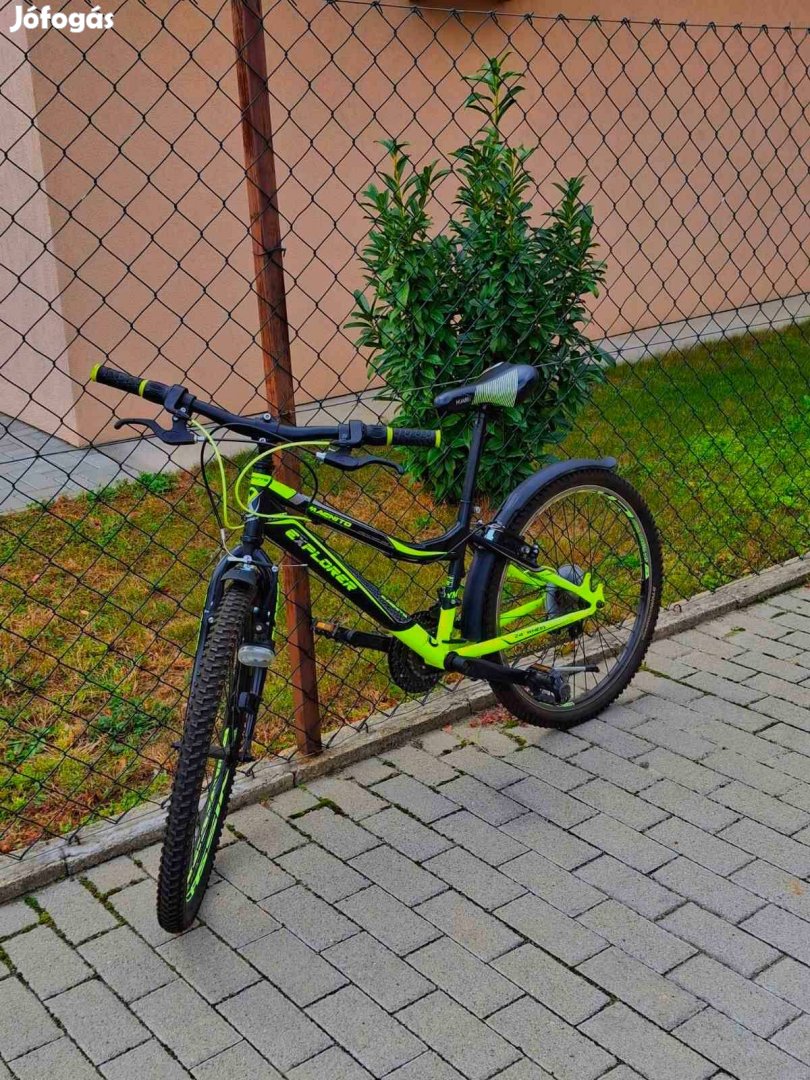 Mountain bike explorer magnito black green