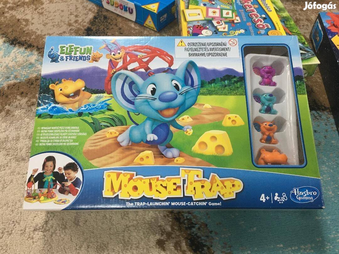 Mouse trap gyerek társasjáték kicsiknek 4 éves kortól