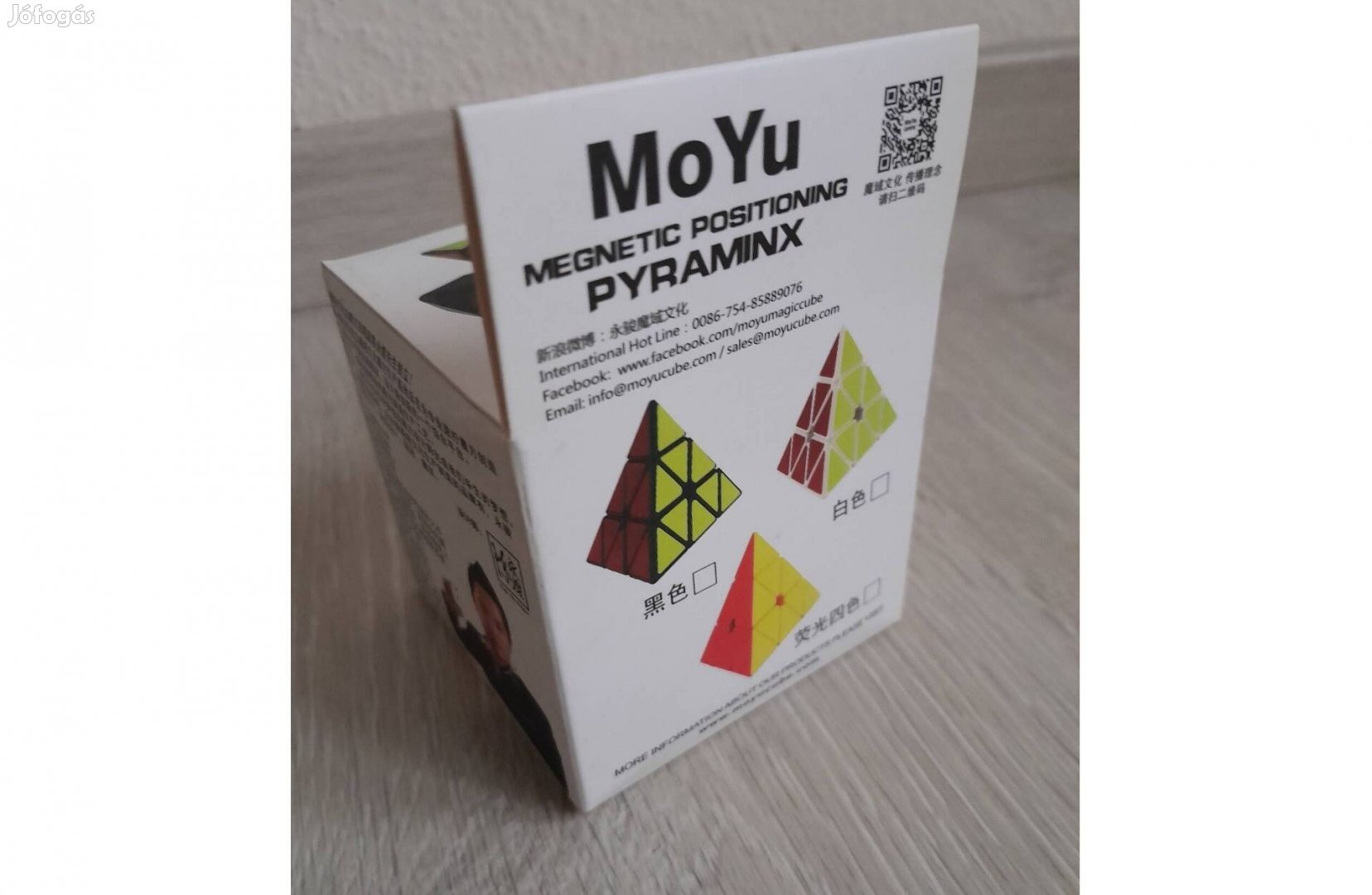 Moyu mágneses Pyraminx piramis kirakó Új