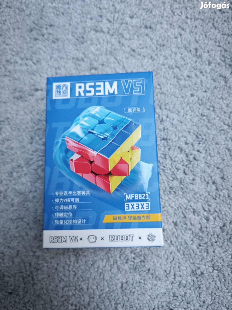 Moyu rs3m V5 ballcore uv + robot rubik kocka 3x3 