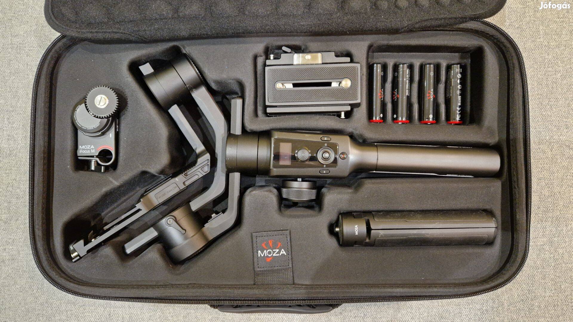 Moza Air 2 + ifocus M Gimbal Kamera Stabilizátor 4,2 kg-ig!