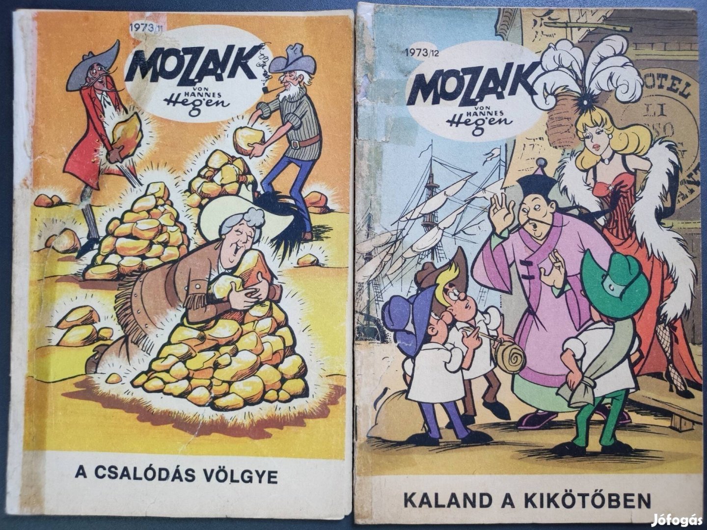 Mozaik képregény 1973/11, 12-s számai! Eladva!!!