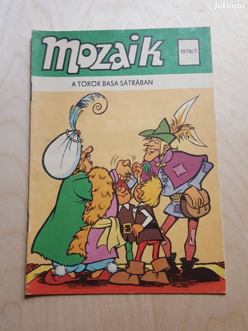 Mozaik képregény 1976 / 7. A török basa sátrában - Megkímélt állapotú