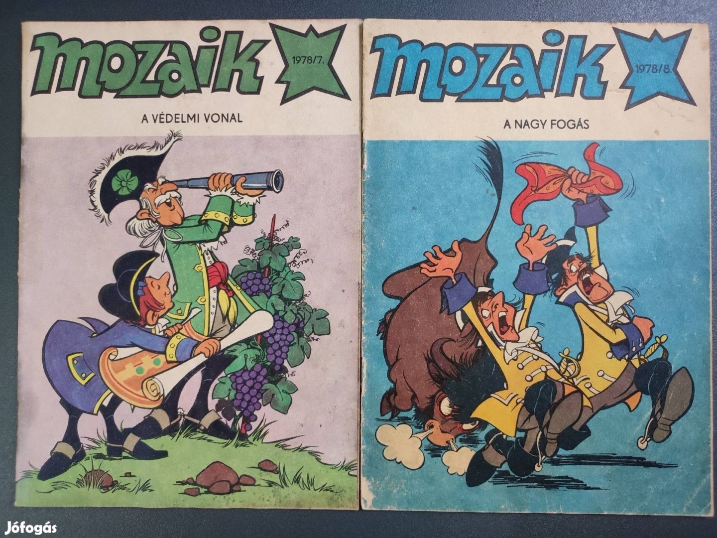 Mozaik képregény 1978/7,8,9,10,-s számai!