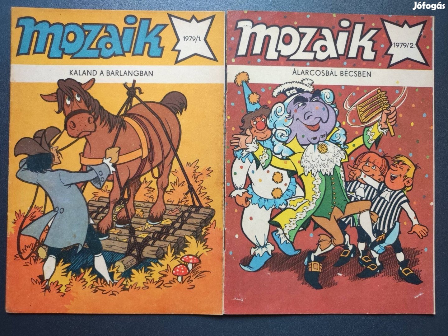Mozaik képregény 1979/1,2,3,4,5,10,11,-s számai!!!