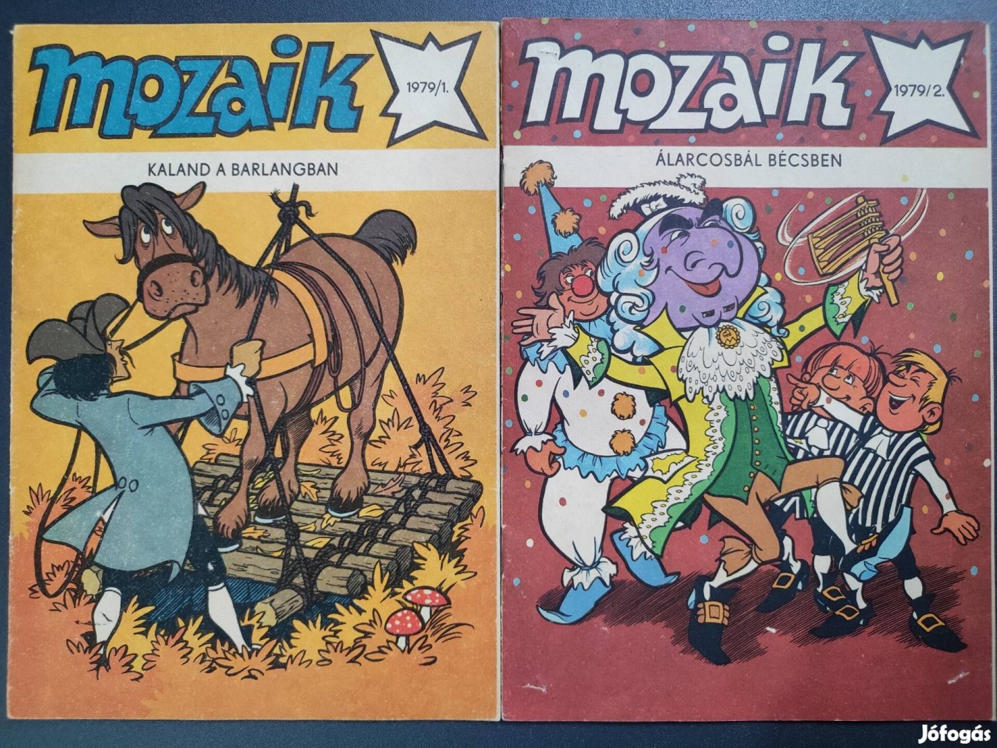 Mozaik képregény 1979/1, 2,- S számai!!!