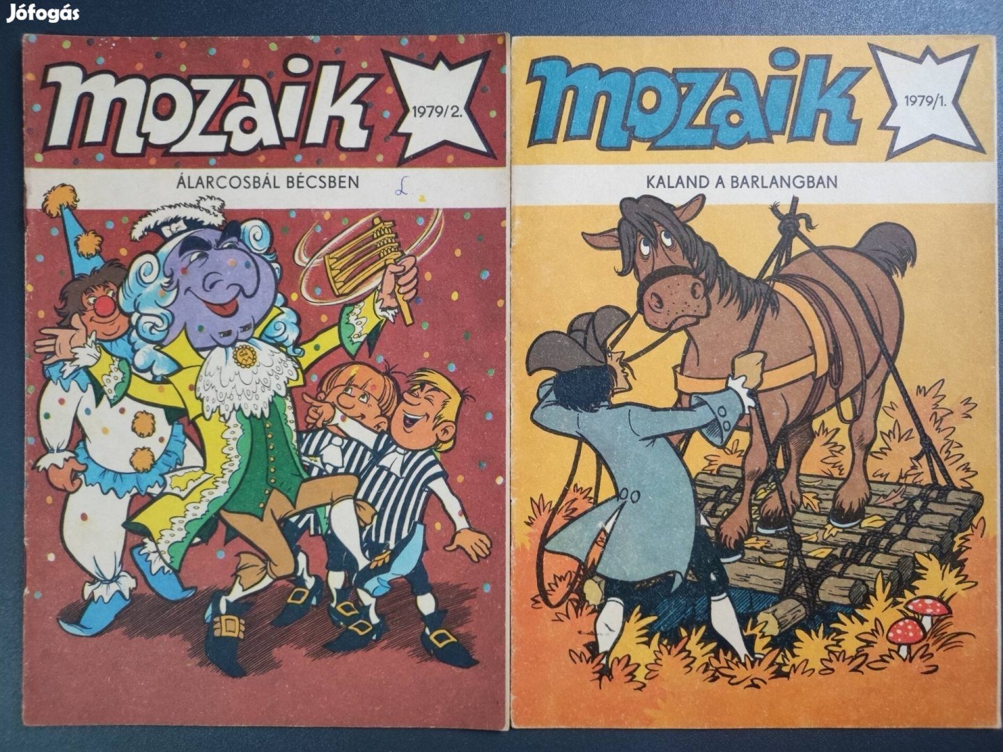 Mozaik képregény 1979/1, 2,-s számai!!!