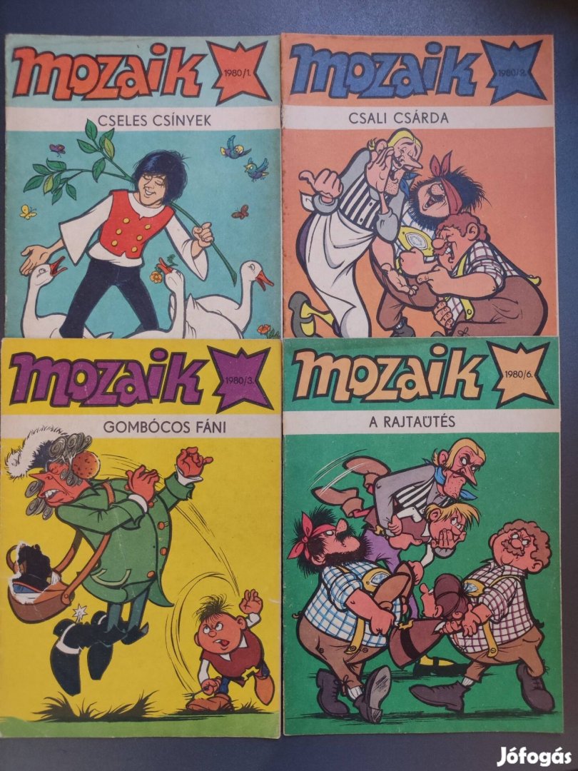 Mozaik képregény 1980-as 8 száma!