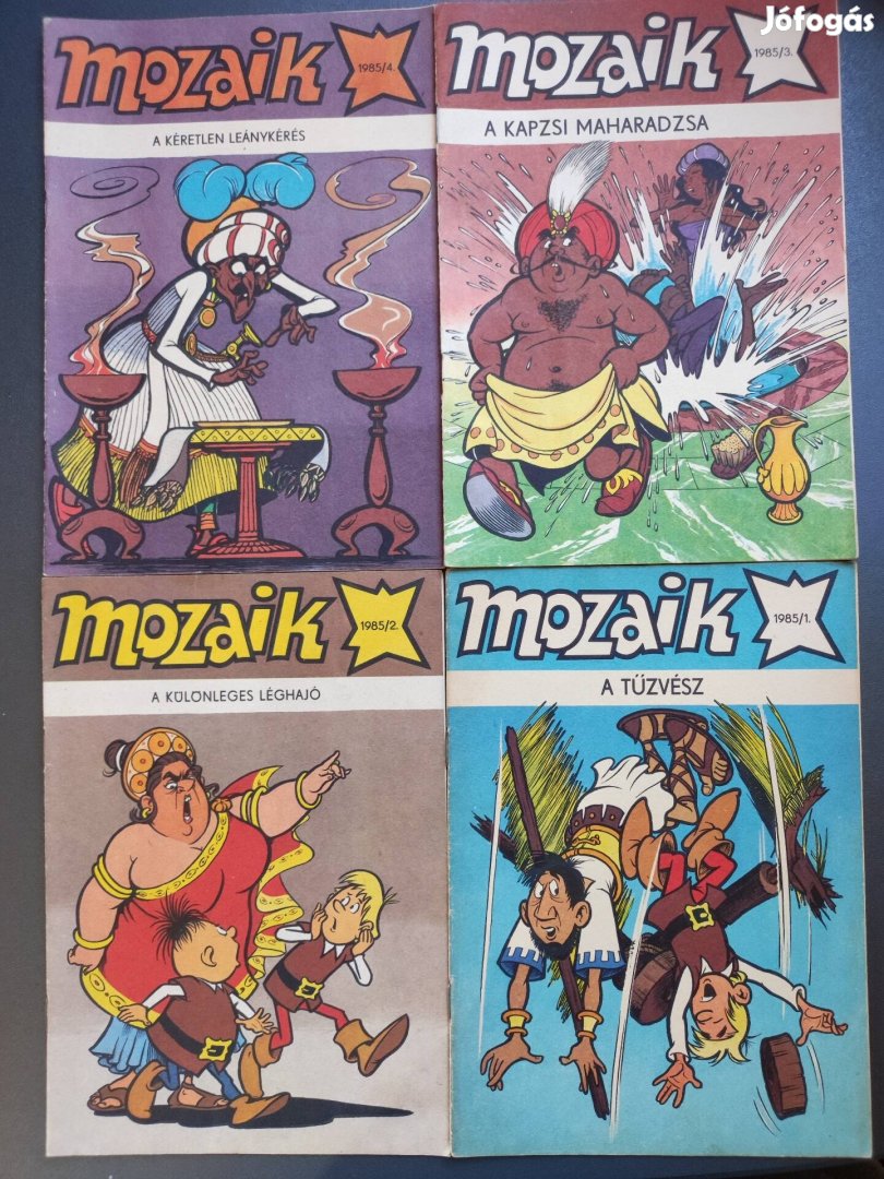 Mozaik képregény 1985 teljes évfolyam!!!