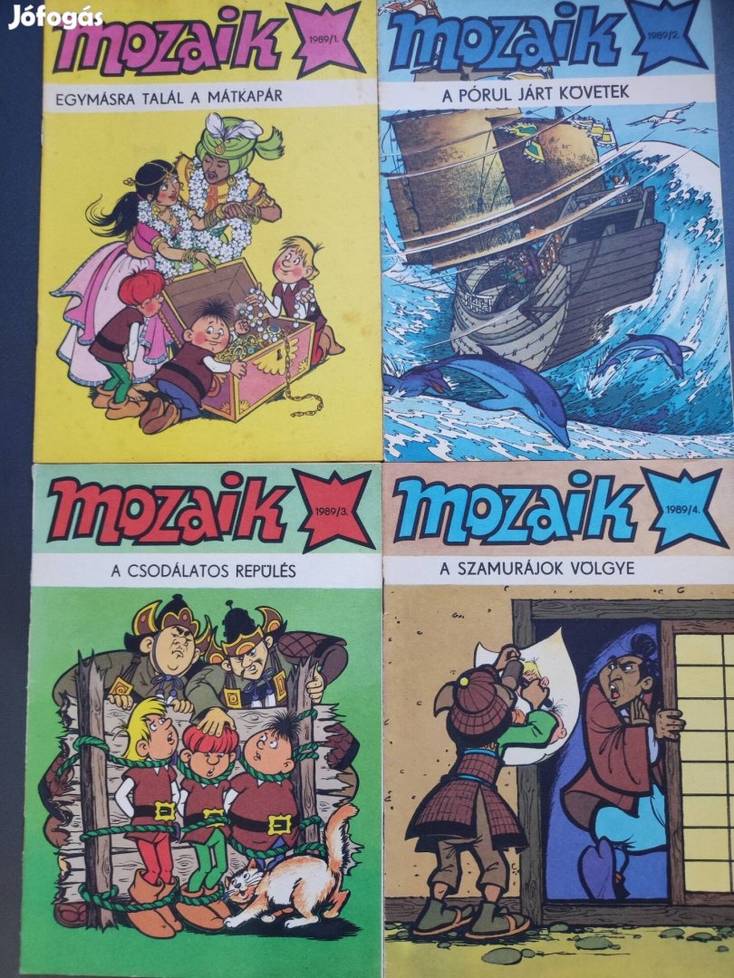 Mozaik képregény 1989 teljes évfolyam!!!