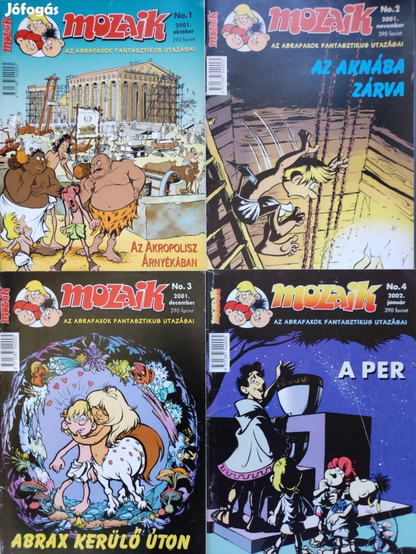 Mozaik képregény Újkori 1-12-ig!!!
