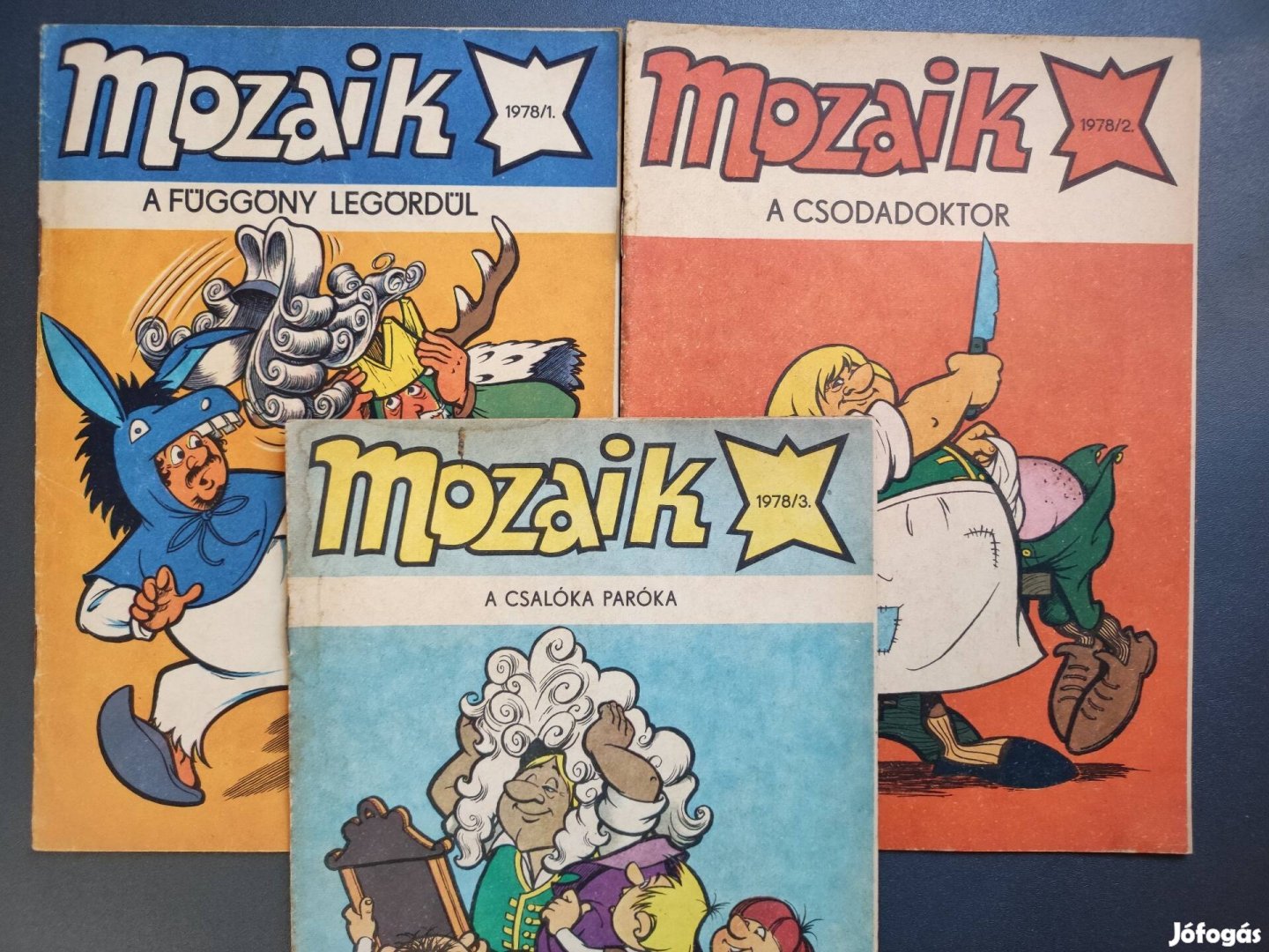 Mozaik képregények 1978 1-12- ig!! Eladva!!!