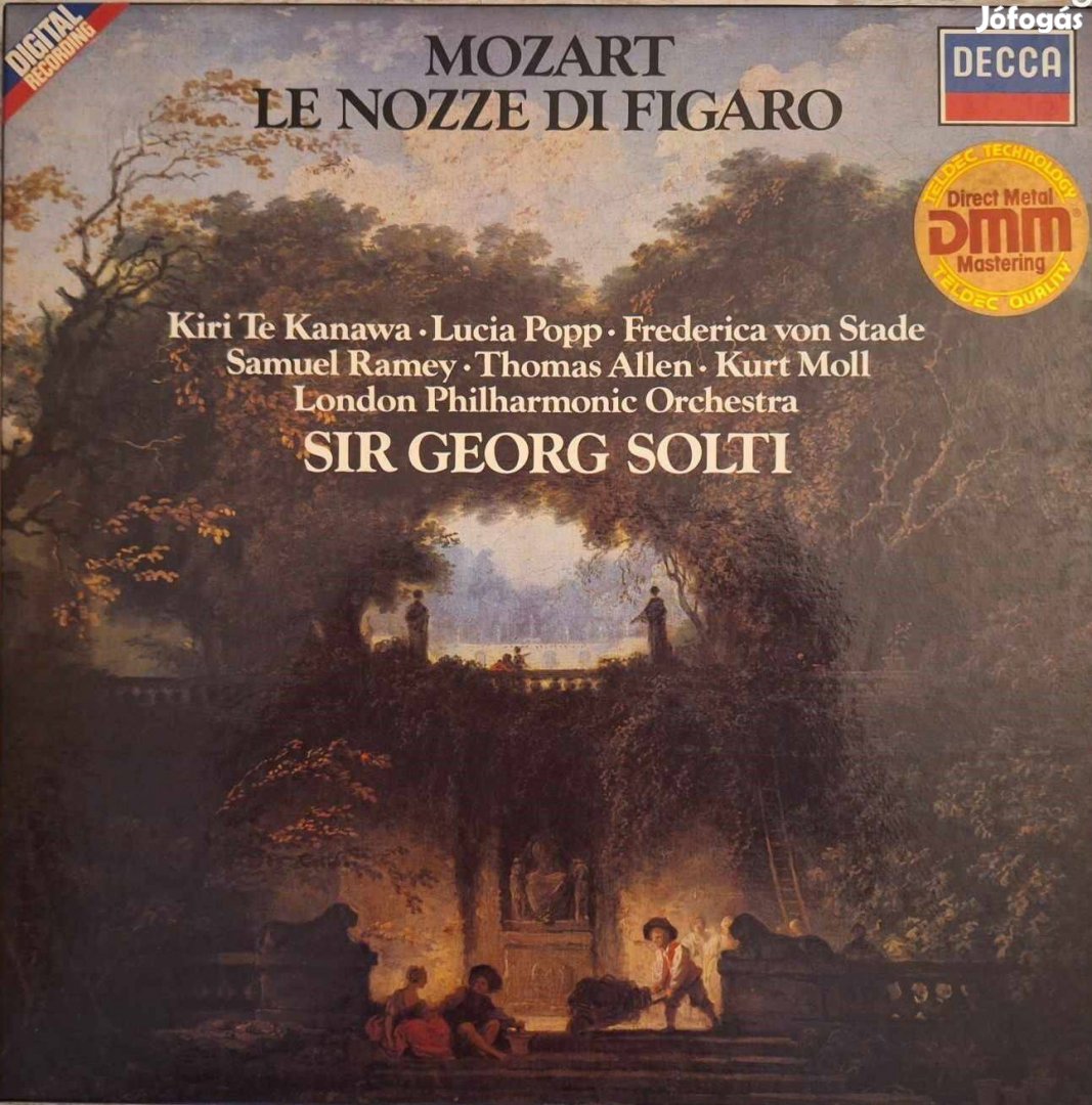 Mozart Figaró opera 4 LP