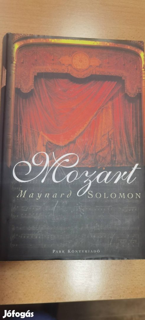 Mozart Maynard Solomon új állapotú könyv 