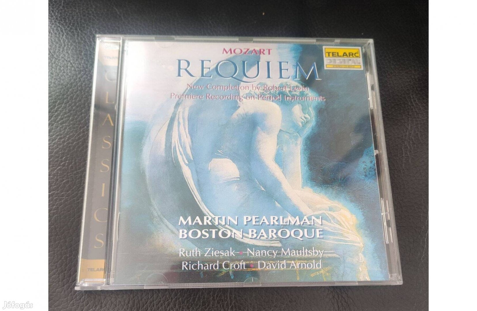 Mozart Requiem CD- Martin Pearlman- Boston Baroque Újszerű