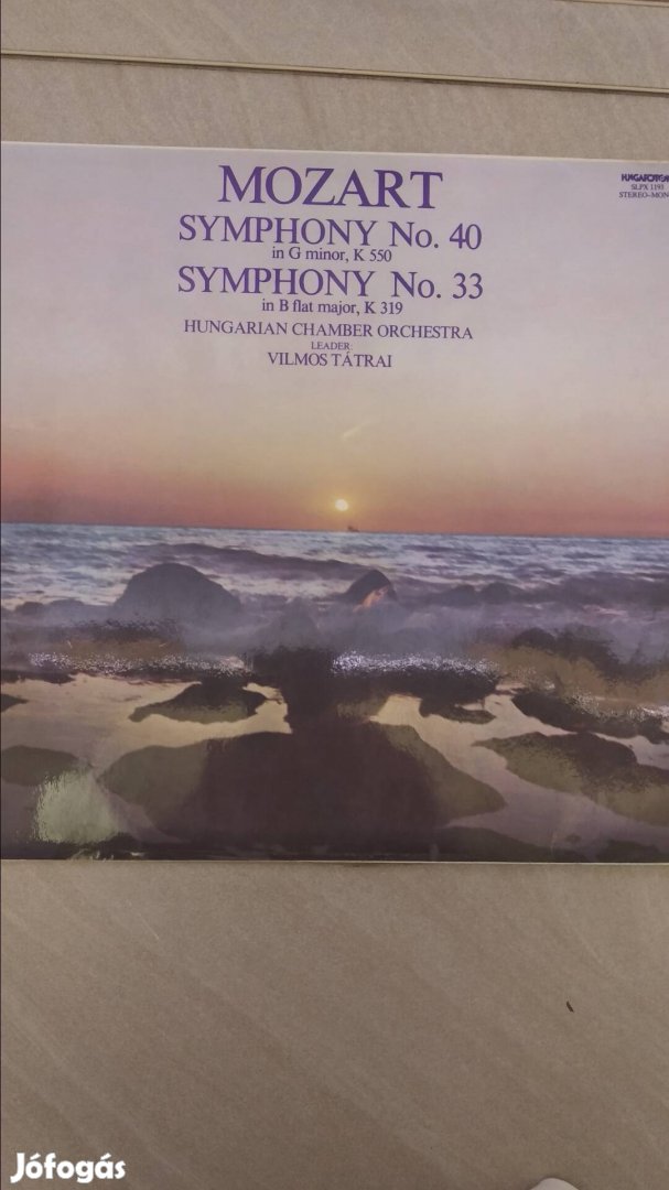 Mozart Simphony No.40 No.33 LP (M)