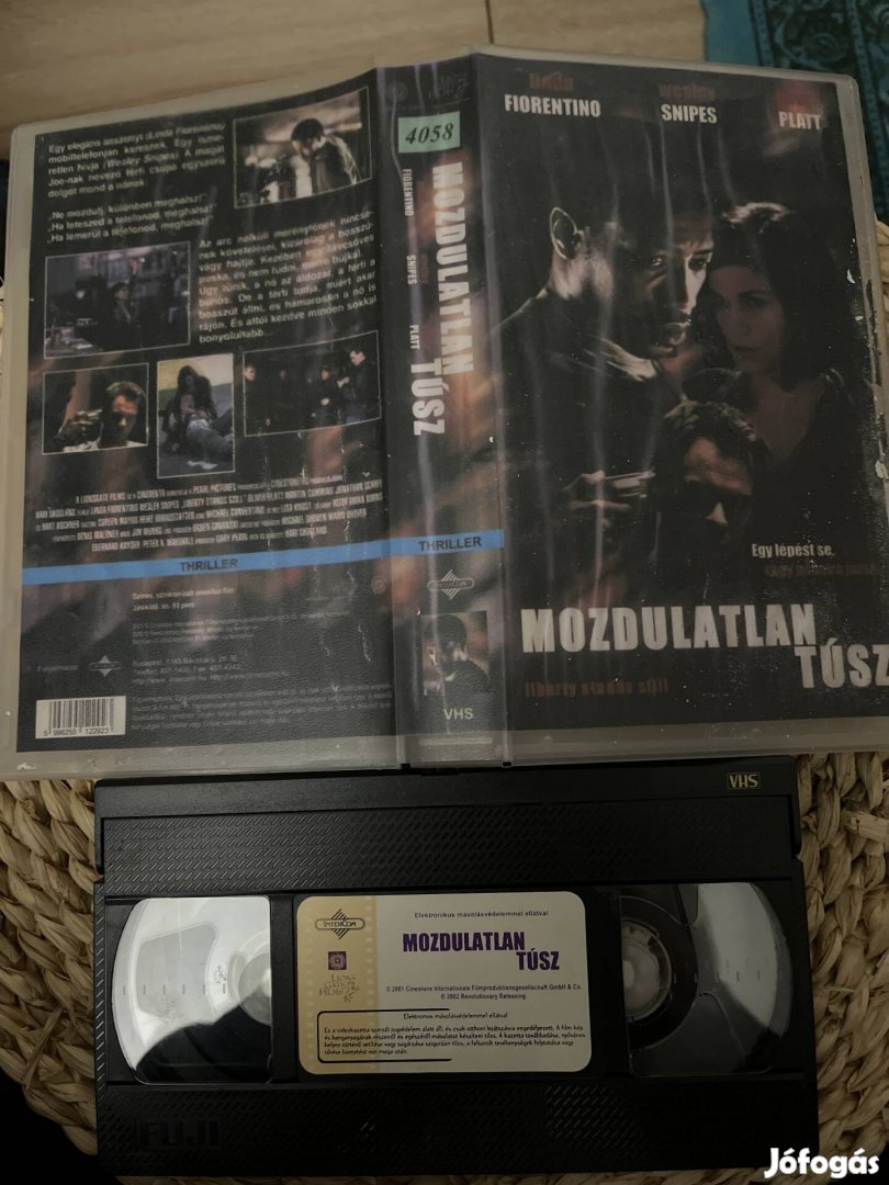 Mozdulatlan túsz vhs m