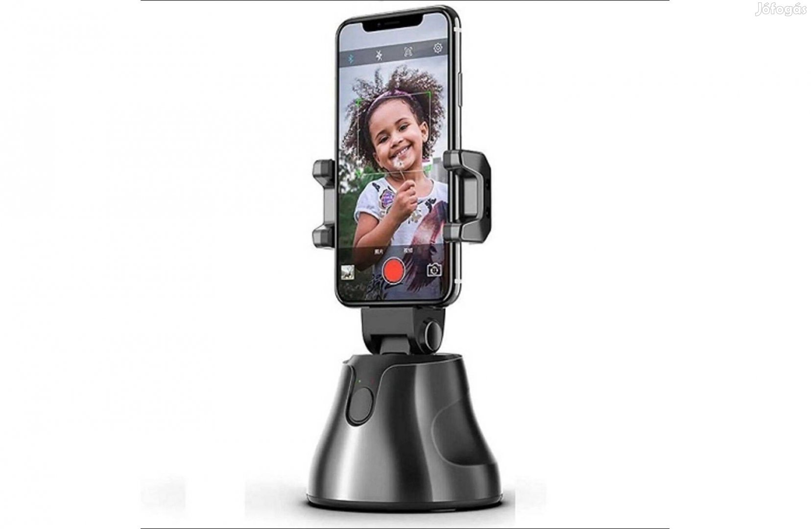 Mozgáskövető Intelligens Telefontartó, 360°-os forgatás, újszerű